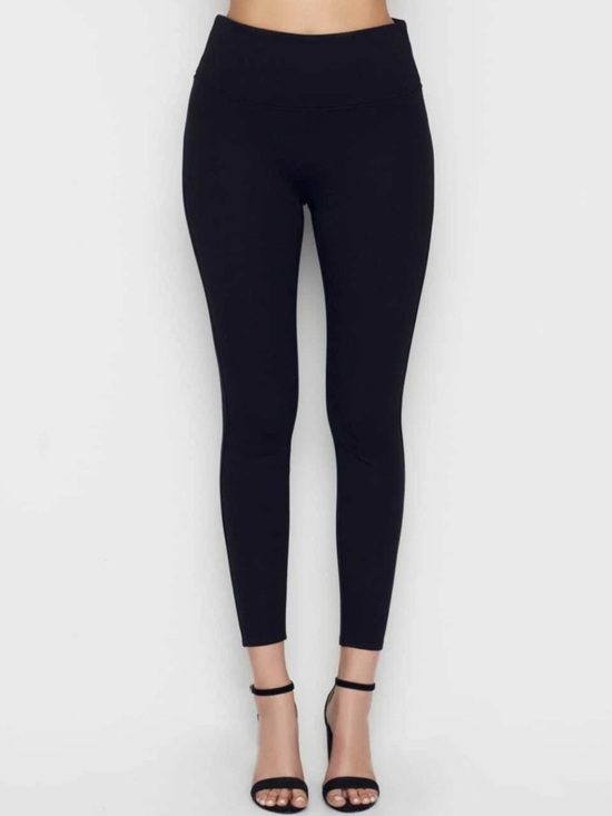 SPANX Pants - Spanx Ponte Ankle Leggings Black High Rise Shaping 20264R M